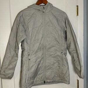 Women's Gray Quilted Jacket